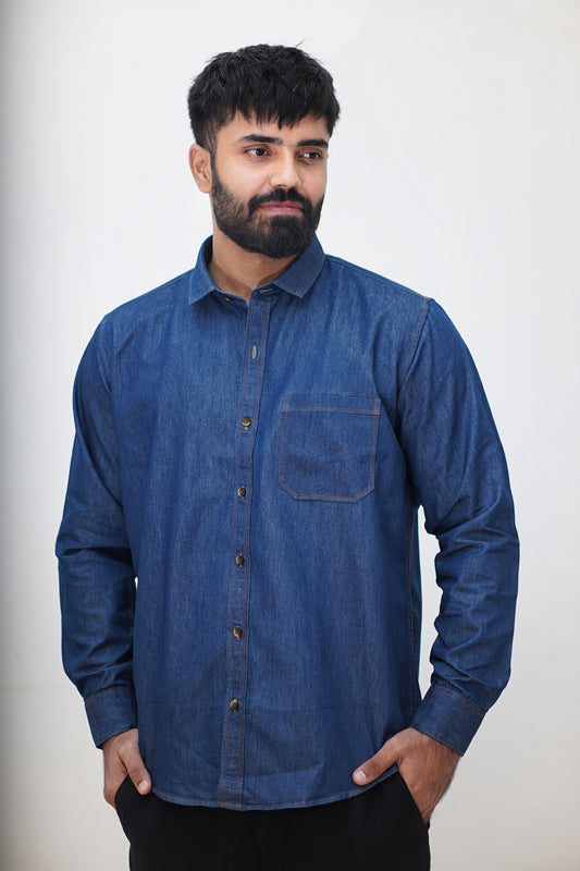 Classic Denim Shirt (Regular Fit)
