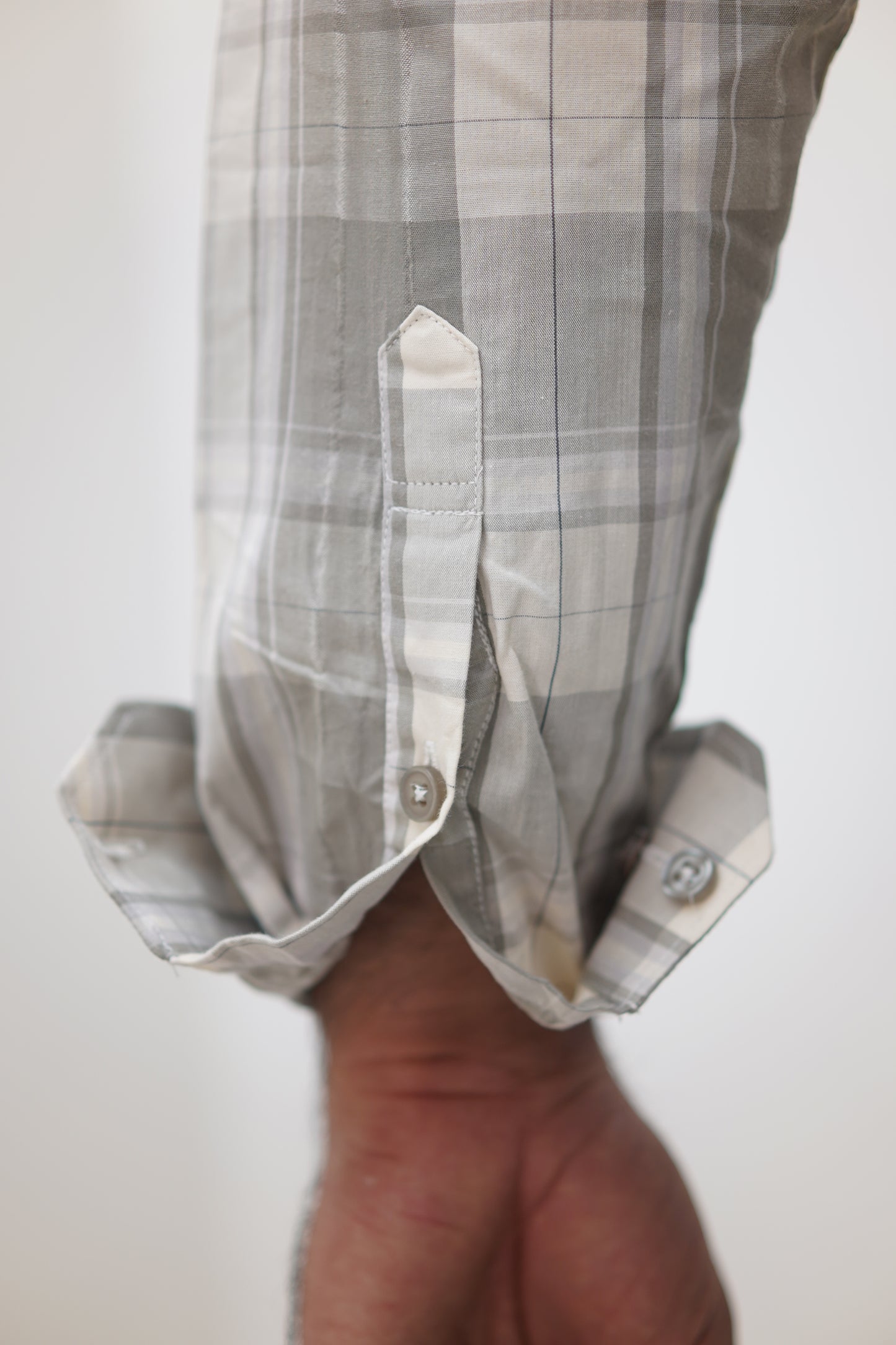 Stylish Plaid Cotton Check Shirt