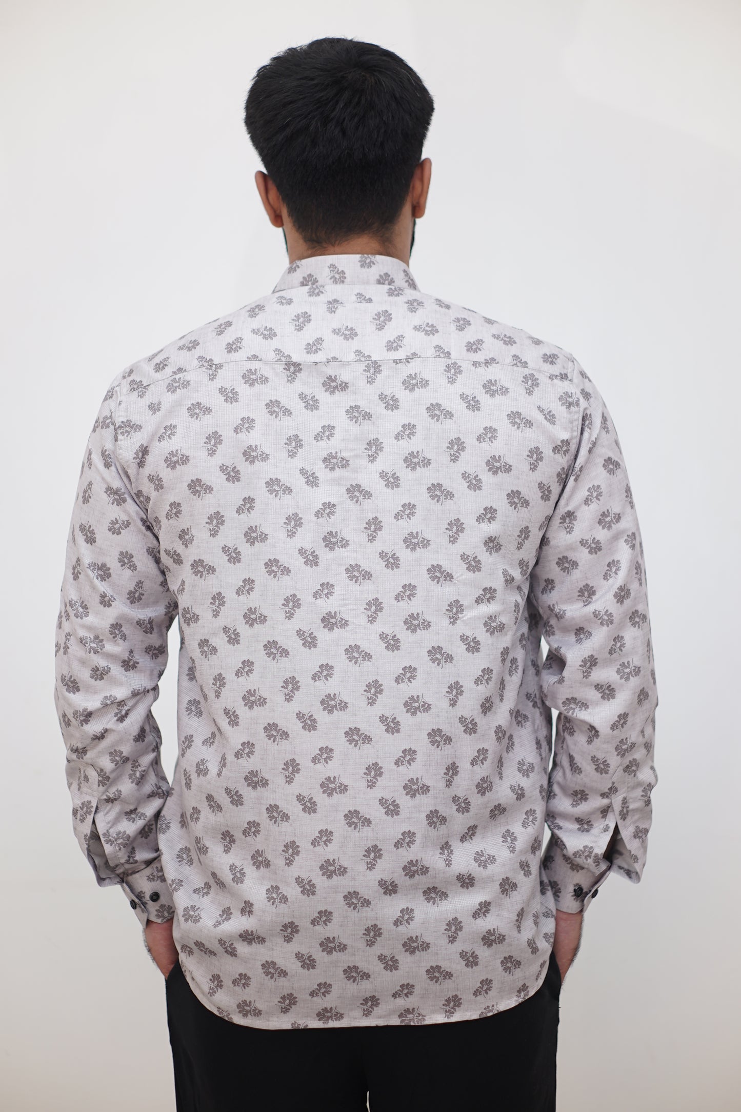 Modern Printed Cotton Kurta Shirt: Effortless Style