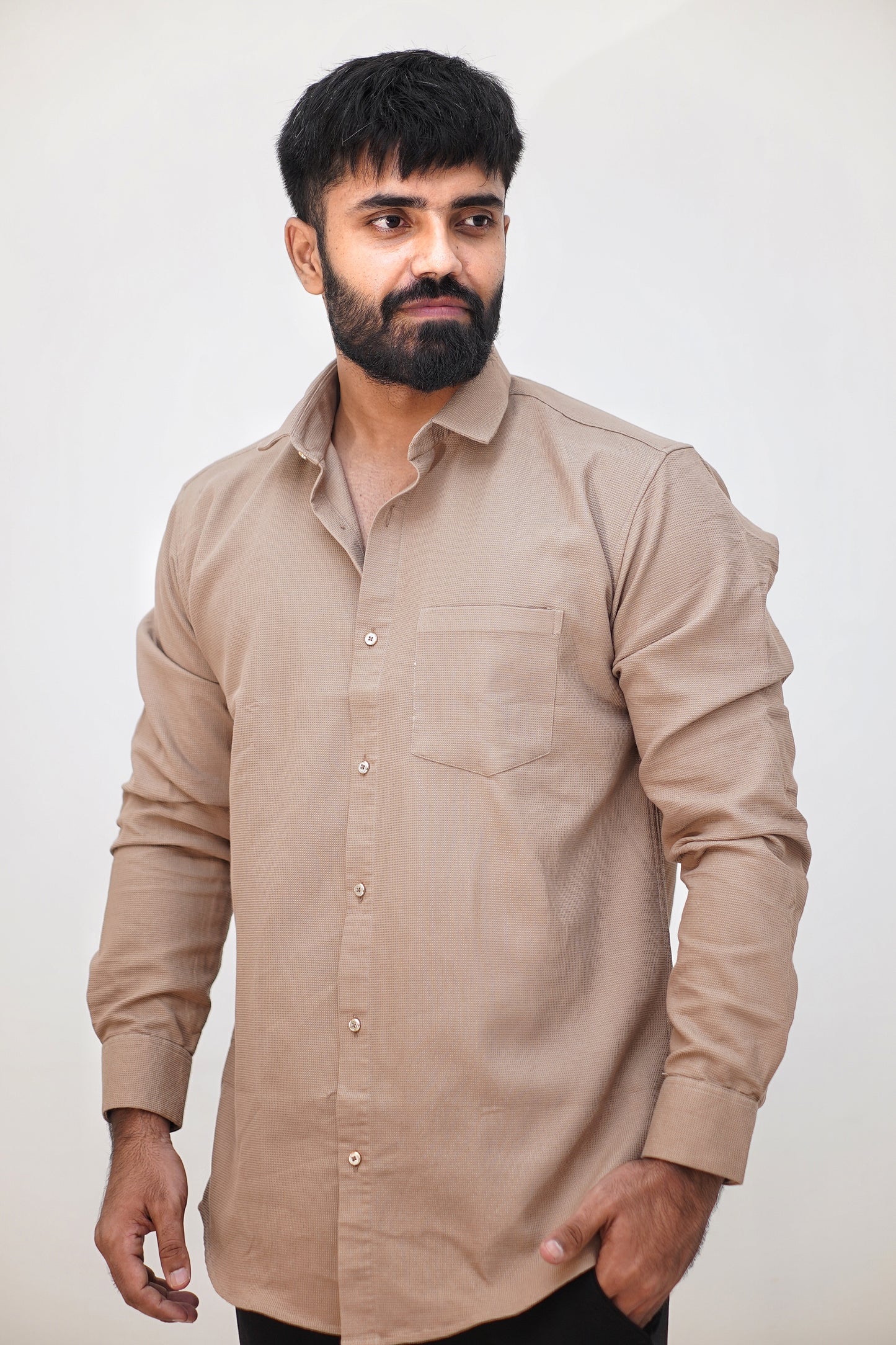 Scorpion Dobby Party Wear Shirt (Regular Fit).
