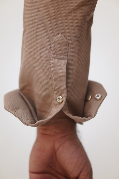 Scorpion Dobby Party Wear Shirt (Regular Fit).